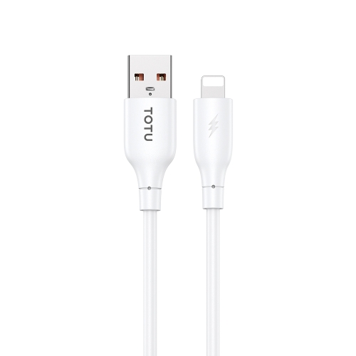 

TOTU CB-3 Series USB to 8 Pin Fast Charge Data Cable, Length:1m(White)