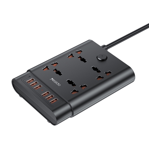 

Yesido MC-08 4 Ports + 6 USB Ports 2650W Multi-functional High Power Socket(UK Plug)