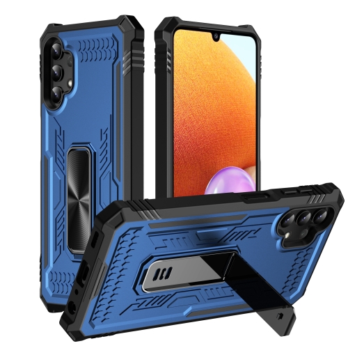 

For Samsung Galaxy S23 5G Invisible Holder Phone Case(Dark Blue)
