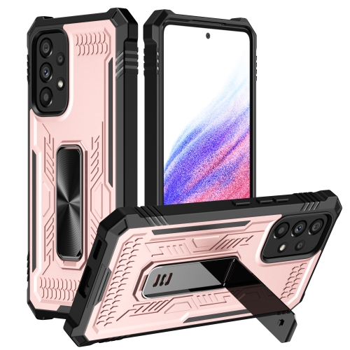 

For Samsung Galaxy A33 5G Invisible Holder Phone Case(Pink)