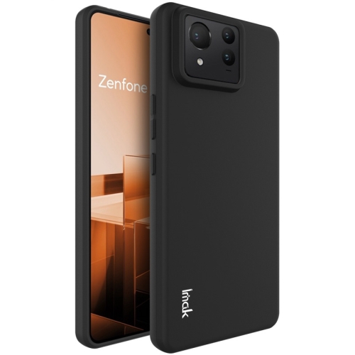 For Asus Zenfone 11 Ultra 5G IMAK UC-3 Series Shockproof Frosted TPU Phone Case(Black) for asus zenfone 11 ultra 5g imak uc 3 series shockproof frosted tpu phone case black