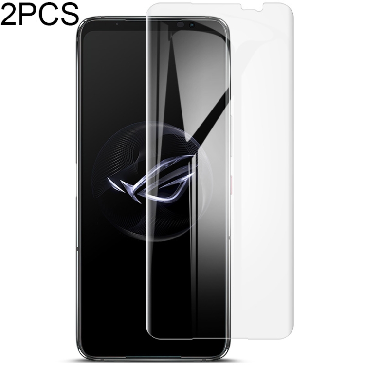 Asus ROG Phone 7/ROG Phone 7 Pro 2pcs imak 곡선 전체 화면 하이드로 겔 필름 프로텍터