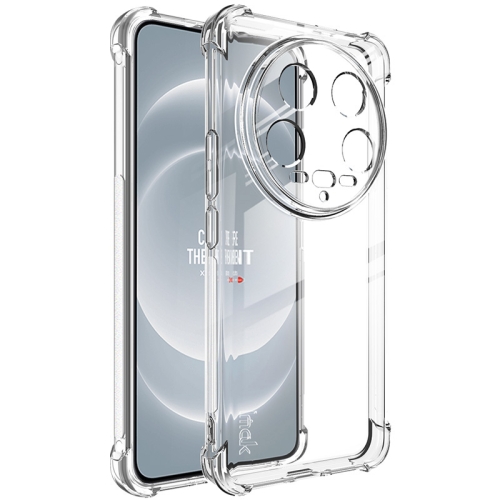 

For Xiaomi 14 Ultra 5G imak Shockproof Airbag TPU Phone Case(Transparent)
