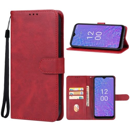 

For Nokia C210 Leather Phone Case(Red)