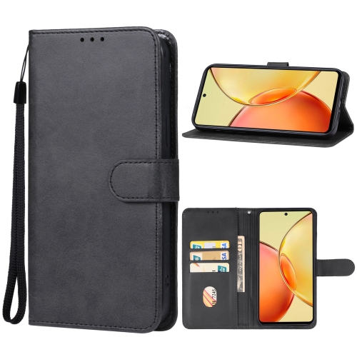 

For vivo Y36 Russia Leather Phone Case(Black)