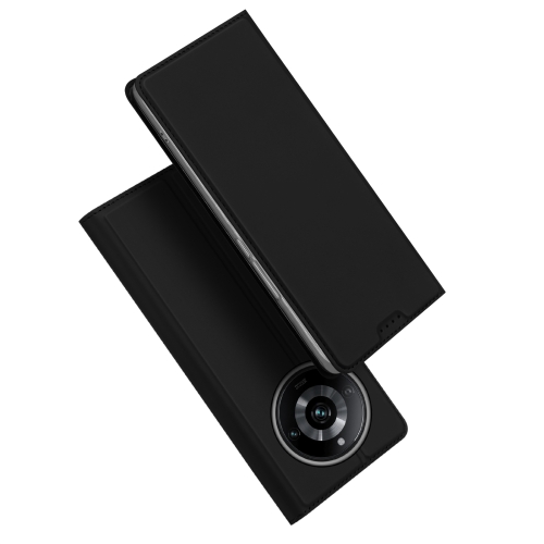 

For Realme 11 Pro / 11 Pro+ DUX DUCIS Skin Pro Series Flip Leather Phone Case(Black)