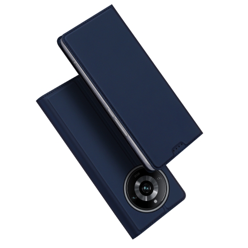 

For Realme 11 Pro / 11 Pro+ DUX DUCIS Skin Pro Series Flip Leather Phone Case(Blue)