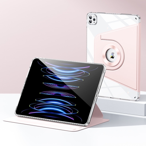 

For iPad Pro 11 2022 / 2021 / 2020 Magnetic Split Leather Smart Tablet Case(Pink)