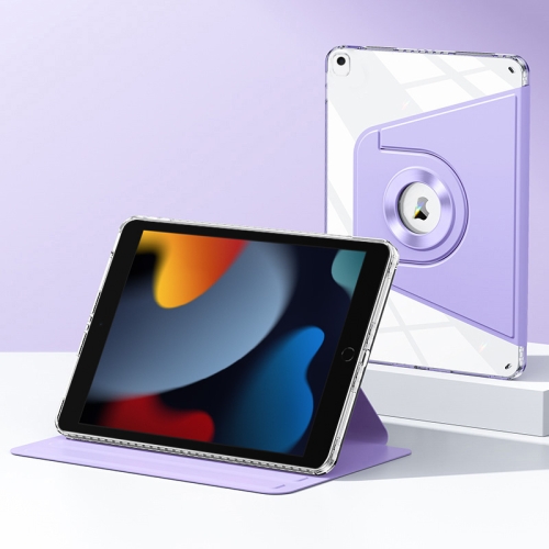 

For iPad 10.2 2021 / 2020 / 10.5 Magnetic Split Leather Smart Tablet Case(Purple)