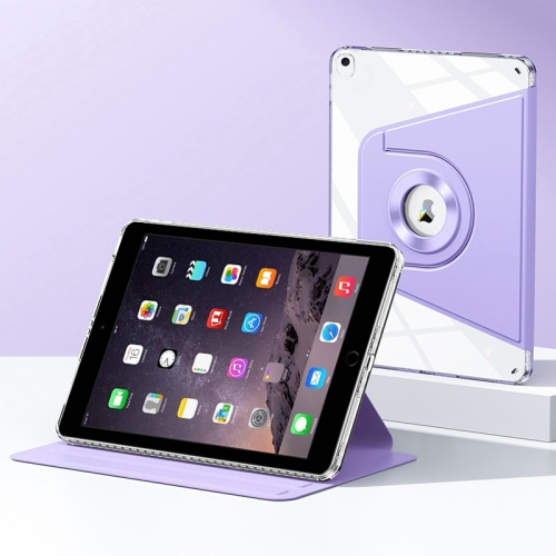 

For iPad Air / Air 2 / 9.7 2017 / 2018 Magnetic Split Leather Smart Tablet Case(Purple)