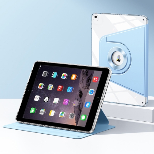 

For iPad Air / Air 2 / 9.7 2017 / 2018 Magnetic Split Leather Smart Tablet Case(Sky Blue)