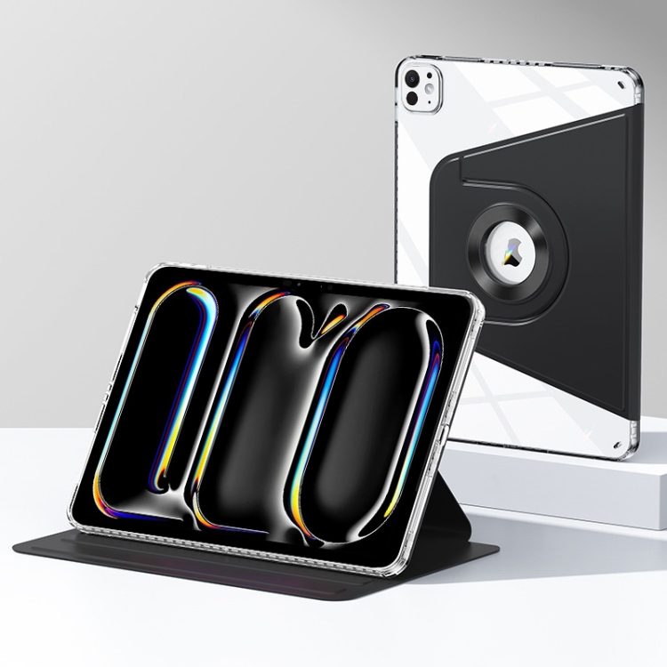 

For iPad Pro 11 2024 Magnetic Split Leather Smart Tablet Case(Black)