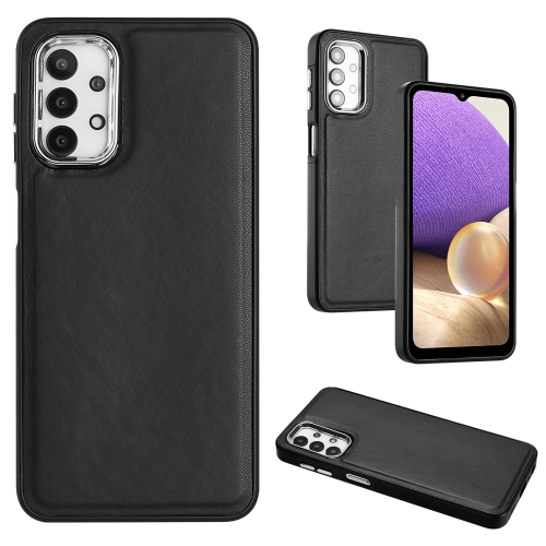 

For Samsung Galaxy A23 4G / F23 5G / M23 5G Leather Texture Full Coverage Phone Case(Black)
