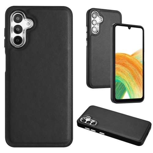 

For Samsung Galaxy A54 5G Leather Texture Full Coverage Phone Case(Black)