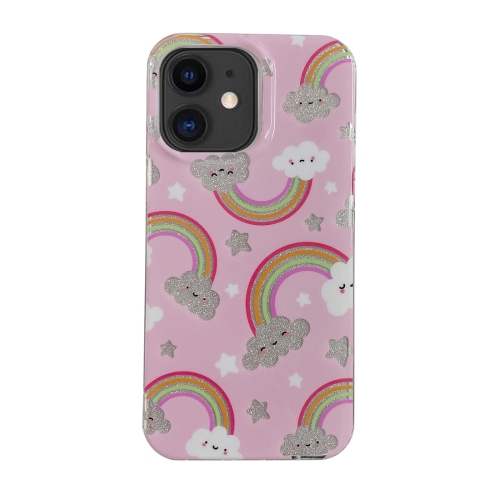 

For iPhone 11 PC + TPU Dual-side Laminating IMD Phone Case(Pink)