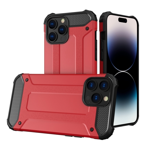 

For iPhone 15 Pro Magic Armor TPU Phone Case(Red)