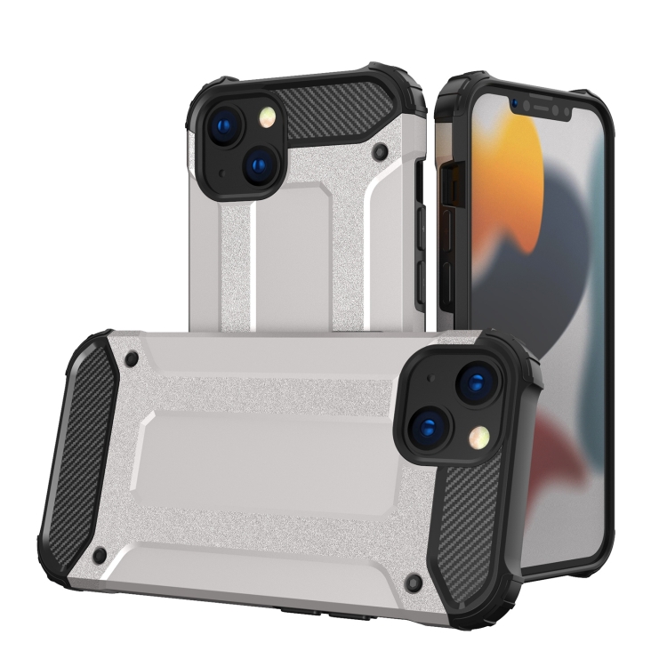 

For iPhone 16 Plus Magic Armor TPU Phone Case(Silver)