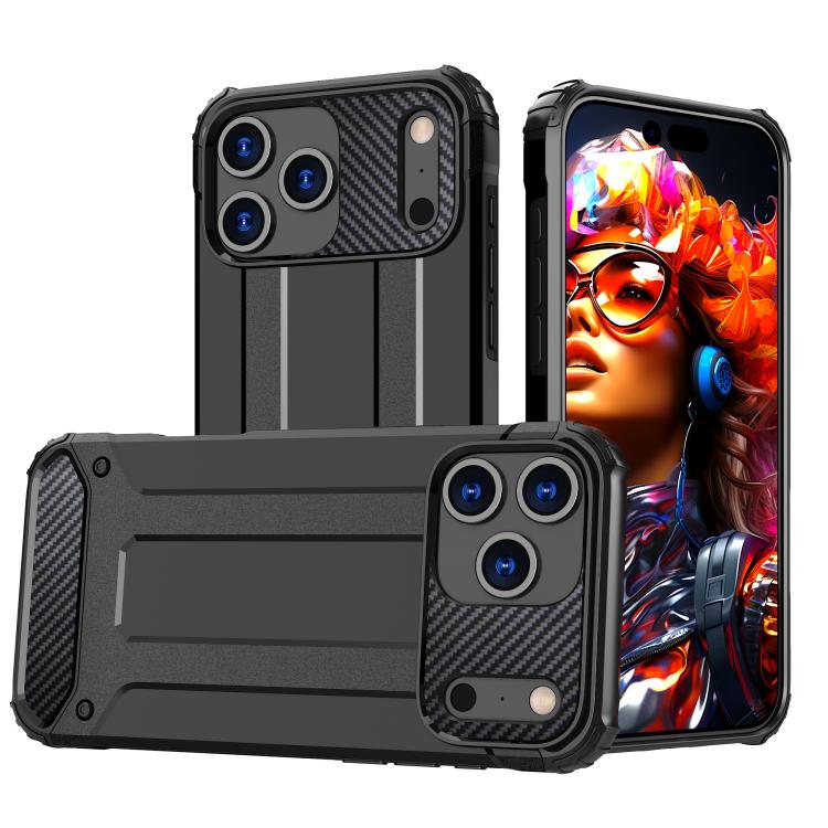 

For iPhone 17 Pro Magic Armor TPU Phone Case(Black)