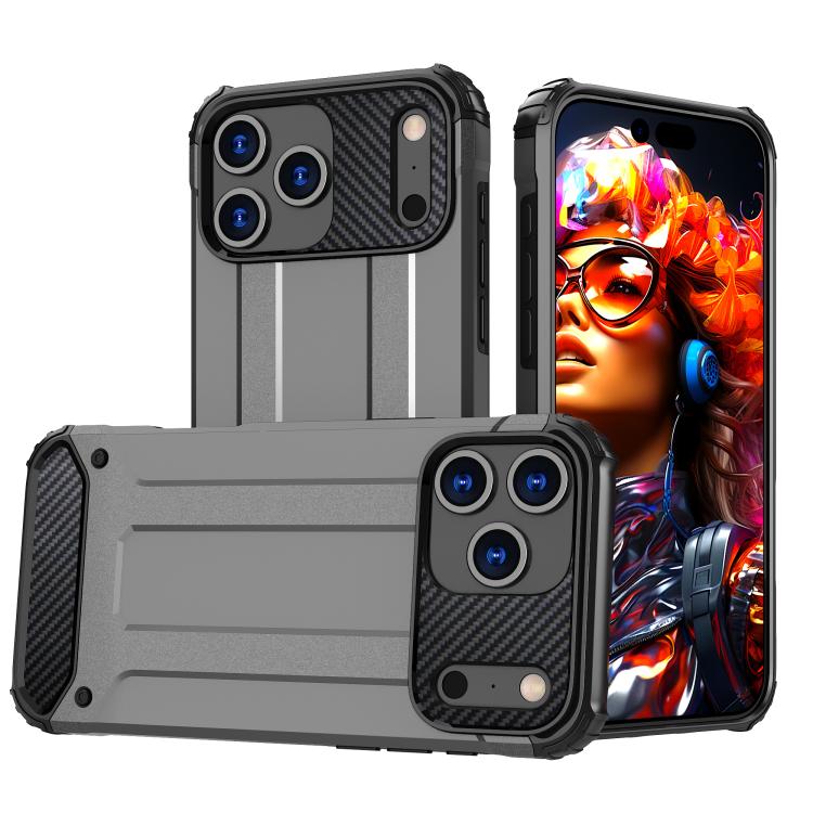

For iPhone 17 Pro Magic Armor TPU Phone Case(Grey)
