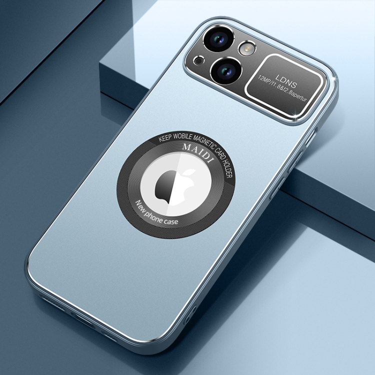 

For iPhone 13 MagSafe Magnetic Skin Feel PC Phone Case(Sierra Blue)