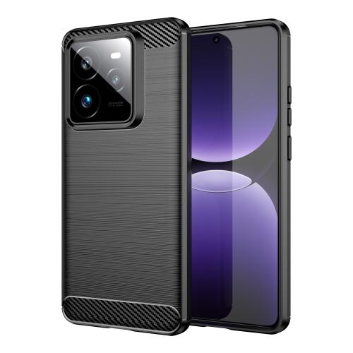 

For Realme GT 7 Pro Carbon Fiber Brushed Texture TPU Phone Case(Black)