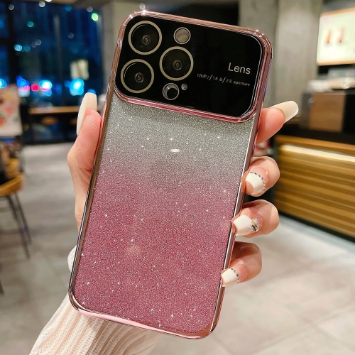 

For iPhone 14 Pro Max Electroplating TPU Gradient Phone Case(Red)