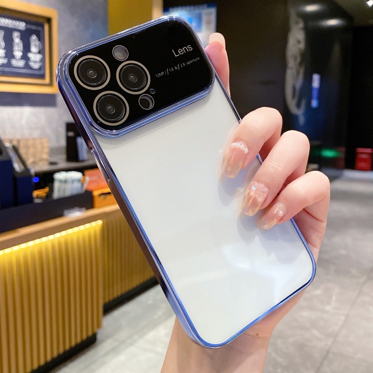 

For iPhone 14 Pro Electroplating TPU Phone Case(Sierra Blue)