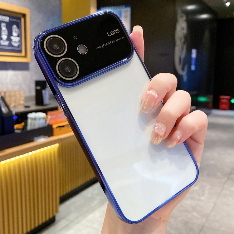 

For iPhone 11 Electroplating TPU Phone Case(Navy Blue)