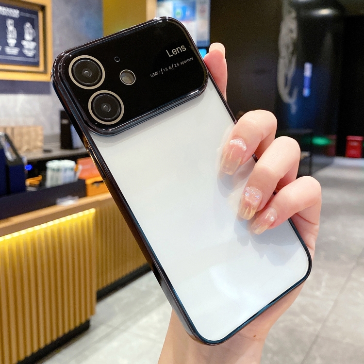 

For iPhone 11 Electroplating TPU Phone Case(Black)
