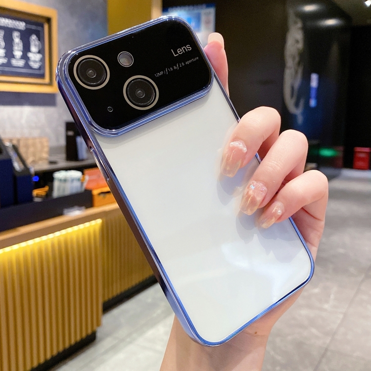 

For iPhone 14 Plus Electroplating TPU Phone Case(Sierra Blue)