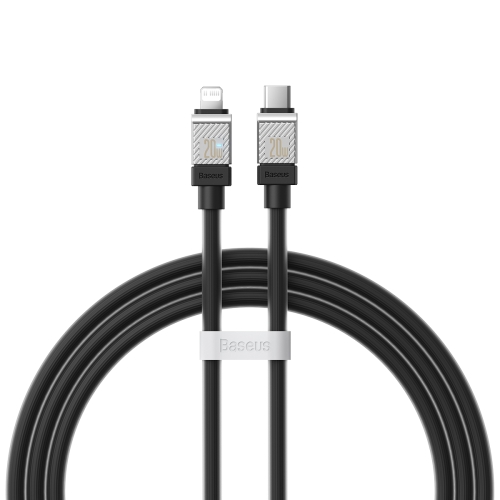 

Baseus Cool Play Series 20W USB-C / Type-C to 8 Pin Fast Charging Data Cable, Length:1m(Black)
