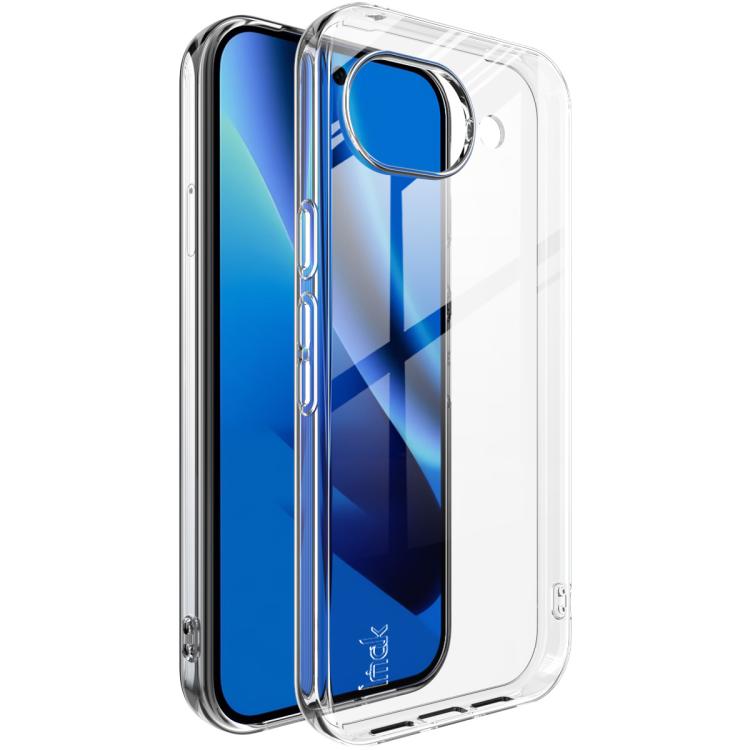 

For Google Pixel 10a IMAK UX-10 Series Transparent Shockproof TPU Phone Case(Transparent)