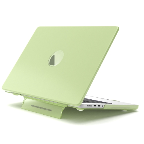 

For MacBook Air 13.6 A2681 / A3113 Frosted Translucent Laptop Protective Case(Morandi Green)
