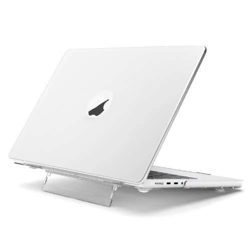 

For Macbook Air 15.3 inch A2941 / A3114 Frosted Translucent Laptop Protective Case(White)