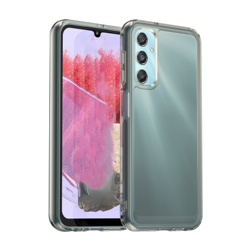 For Samsung Galaxy A25 4G Candy Series TPU Phone Case(Transparent Grey)