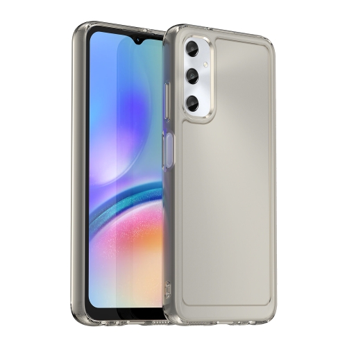 

For Samsung Galaxy A05s Candy Series TPU Phone Case(Transparent Grey)