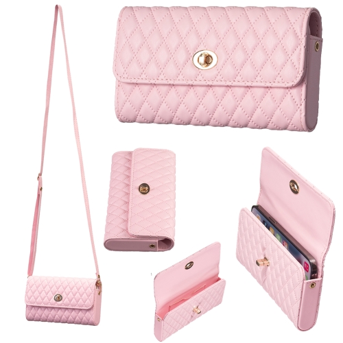 

Crossbody PU Horizontal BFB02 Shoulder Bag(Pink)