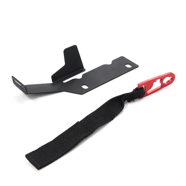 

For Ford F-150 2009-2018 Car Rear Seat Release Belt with Buckle(Red)