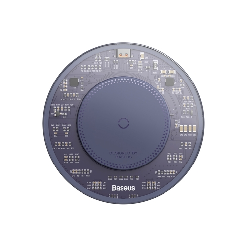 

Baseus BS-W530 15W QI Fast Wireless Charger with USB-C / Type-C Cable(Purple)