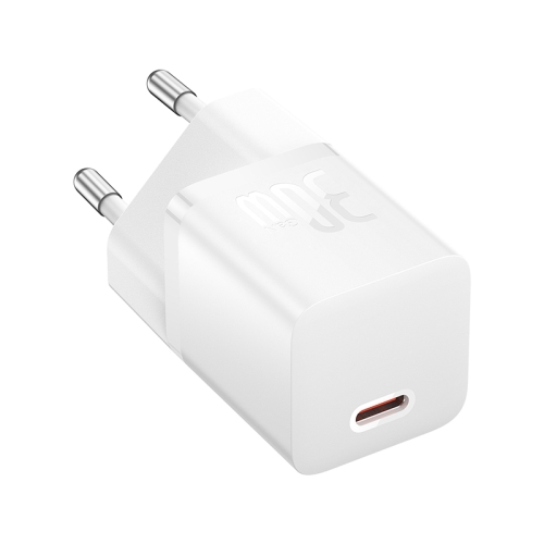 

Baseus GaN5 30W USB-C / Type-C GaN Fast Charger, EU Plug(White)
