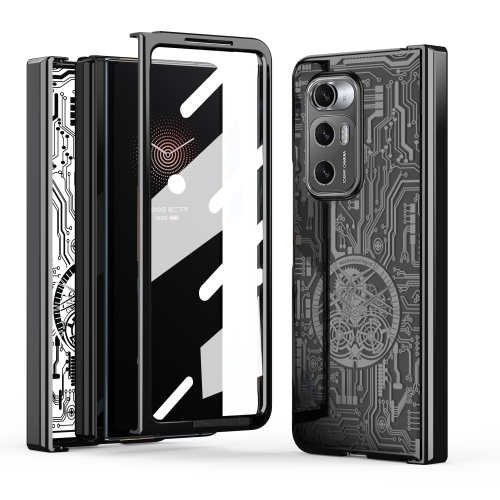 

For Xiaomi Mi Mix Fold Mechanical Legend Integrated Electroplating All-inclusive Phone Case(Black)