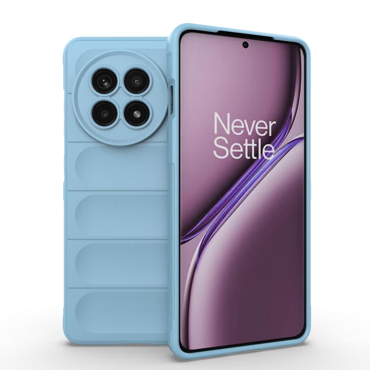 

For OnePlus Ace 5 / Ace 5 Pro Magic Shield TPU + Flannel Phone Case(Light Blue)