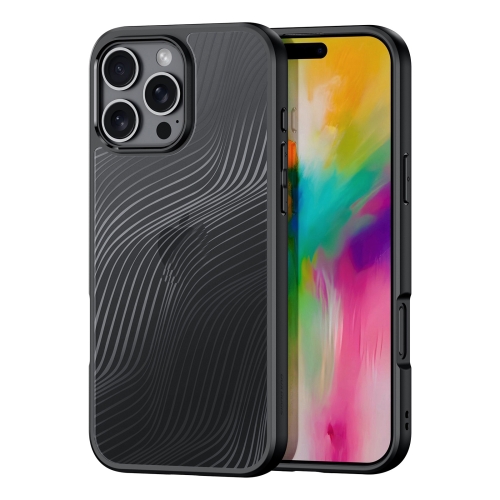 

For iPhone 16 Pro DUX DUCIS Aimo Series Frosted Feel Phone Case(Black)