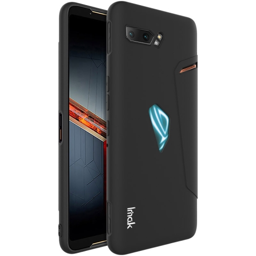 For ASUS ROG Phone II IMAK UC-1 Series Shockproof Frosted TPU Protective Case (Black)