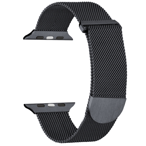 

For Apple Watch Ultra 49mm Milanese Metal Magnetic Watch Band(Gunmetal)