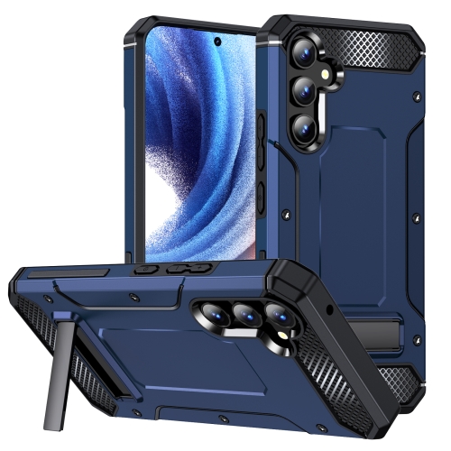 

For Samsung Galaxy A54 5G Matte Holder Phone Case(Royal Blue)