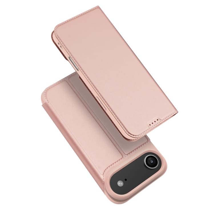 

For iPhone 17 Air DUX DUCIS Skin Pro Series Flip Leather Phone Case(Rose Gold)