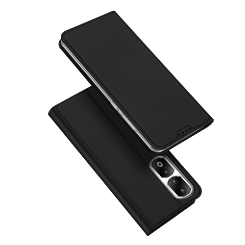 

For Honor 90 Pro DUX DUCIS Skin Pro Series Flip Leather Phone Case(Black)