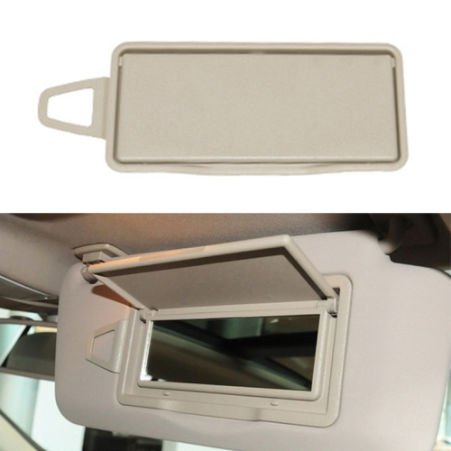 

For Mercedes Benz W212 / W218 Left Driving Car Sun Visor Makeup Mirror, Type:Right Side 212 810 0001(Mercerized Beige)