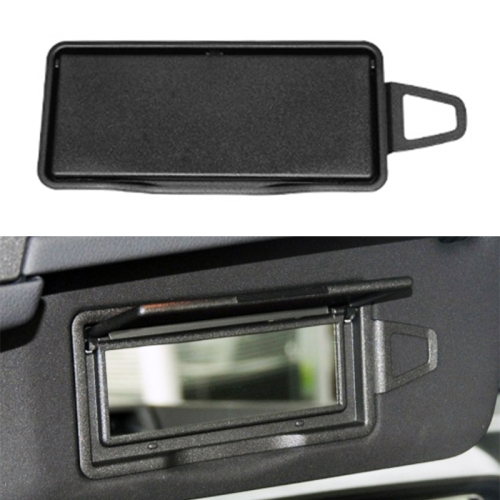 

For Mercedes Benz W212 / W218 Left Driving Car Sun Visor Makeup Mirror, Type:Left Side 212 810 0001(Black)